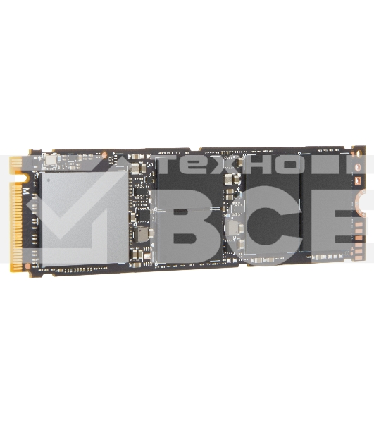 Накопитель SSD Intel 760p Series, 256Gb, M.2 2280, PCIe 3.0 x4, NVMe, R/W 3210/1315