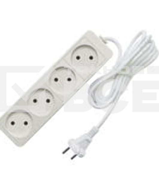 Удлинитель 4х10м без заземл. 10А IP20 2.2кВт Союз 481S-1410