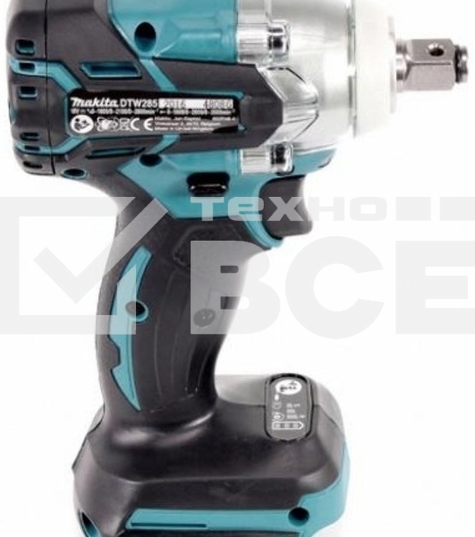 Гайковерт акк MAKITA DTW285Z18В, Li-ion, 0-1800\2600\3500у\м, 280Нм, квадр1\2