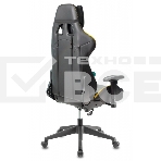 Кресло игровое Бюрократ VIKING 5 AERO YELLOW черный/желтый искусственная кожа, фото4