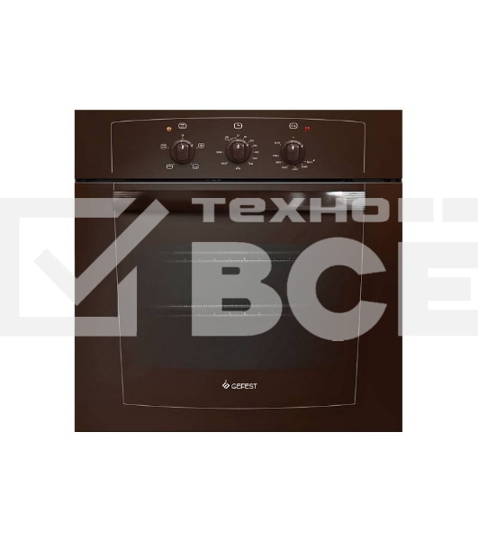Газовый духовой шкаф Gefest 601-01 К, встраиваемый