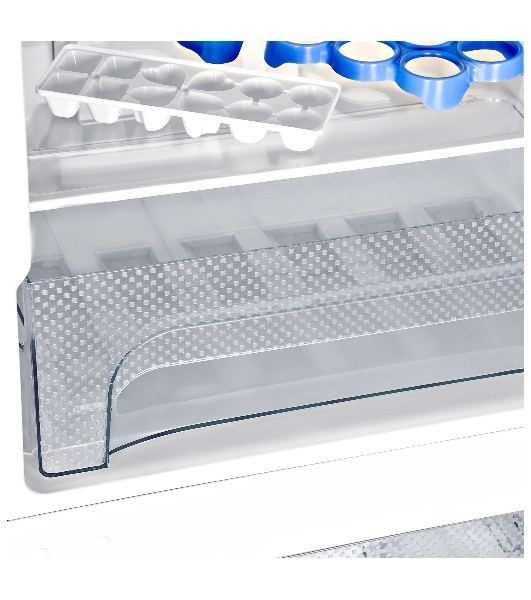 Холодильник Hyundai CC2056FWT белый двухкамерный 129/64л морозилка снизу, No Frost