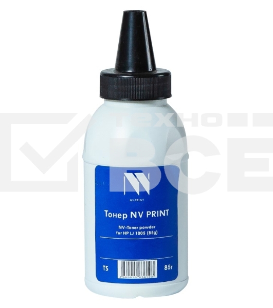 Тонер NVP HP 1005 (85г) (CB435A,CB436A,CE278X, CE285A,CE390A/X) для HP LaserJet P1002, 1003, 1004, 1005, 1006, 1007, 1008, 1009, LJ-M1120, P1505, M1522M ,LJ Pro M1530, 1536, 1560, 1566, 1600, 1606, LJ Pro M1132, 1134, 1136, 1137, 1210, 1212, 1214, 1217; P