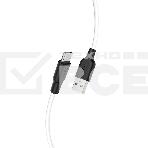 Кабель HOCO USB X21 Plus Silicone, USB - Type-C, 3А, 2м, белый, фото2