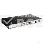 Коммутатор D-Link DGS-1210-28P/FL1A, L2 Managed Switch with 24 10/100/1000Base-T ports and 4 100/1000Base-T/SFP combo-ports (24 PoE ports 802.3af/802.3at (30 W), PoE Budget 193 W).8K Mac address, 802.3x Flow Co, фото8
