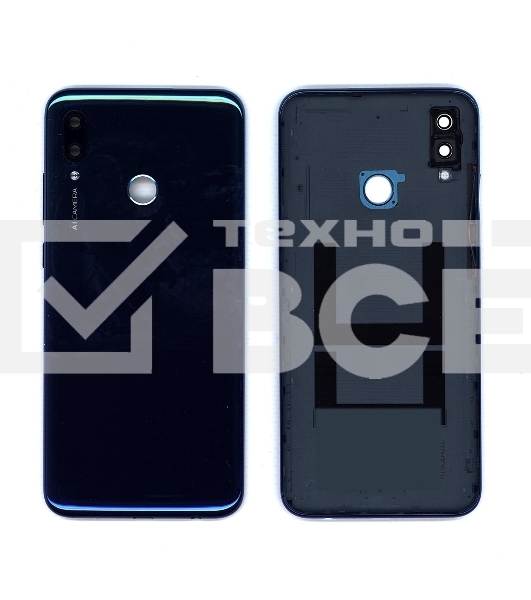 Задняя крышка для Huawei P Smart 2019  синяя