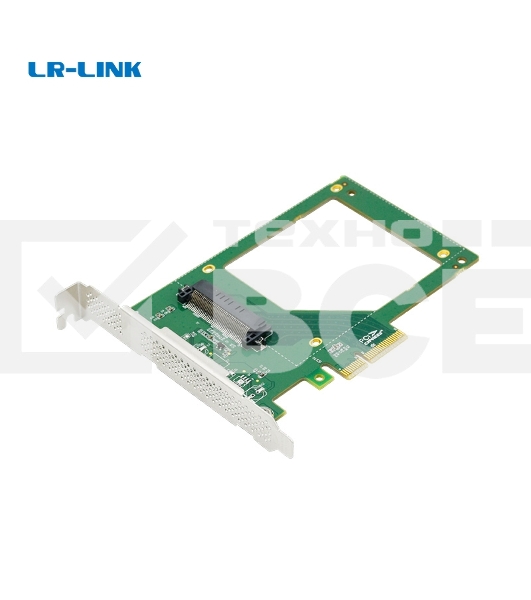Переходник Lr-Link LRNV9411U3 PPCIe x4 U.3 NVMe SSD Adapter, Support:1* U.3 NVMe SSD