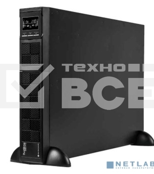 Источник бесперебойного питания Smart-Save Online SRT Systeme Electric 3000 ВА, конвертируемый форм-фактор 2U, 230 В, 8 розеток  IEC C13 + 1хС19, SmartSlot, LCD, USB HID, версия с возможностью увеличения времени автономии