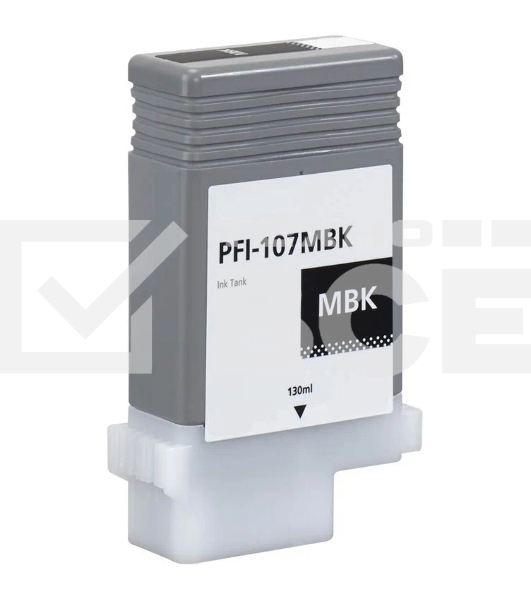 Картридж струйный Canon PFI-107MBK (6704B001) черный матовый (130 мл) для Canon iP F680/685/780/785
