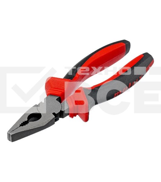 Плоскогубцы комбинированные Matrix 17091 180 мм, хром-ванадий, двухкомпонентные рукоятки