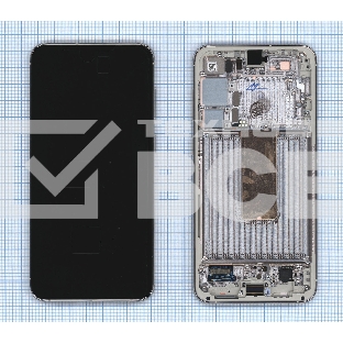 Дисплей для Samsung Galaxy S23 Plus 5G S916B в сборе с тачскрином ServicePack бежевый GH82-30476B
