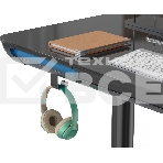 Стол для компьютера Cactus CS-EGD-BK-LED столешница закаленное стекло, черный, каркас черный, фото8