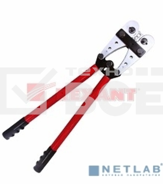 Кримпер Rexant HT-2517 для обжима силовых наконечников и гильз 16, 25, 35, 50, 70, 95, 120 мм²