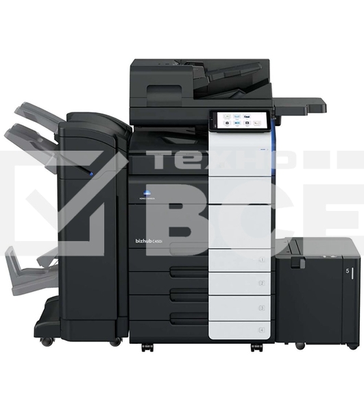 МФУ лазерный Konica Minolta Bizhub C450i, A3, цветной, печ. до 45 стр/мин (A4) 22 стр/мин (A3), скан. до 140 стр/мин., 1200 x 1200 DPI (печ.), 600 x 600 DPI (скан.), USB, Ethernet