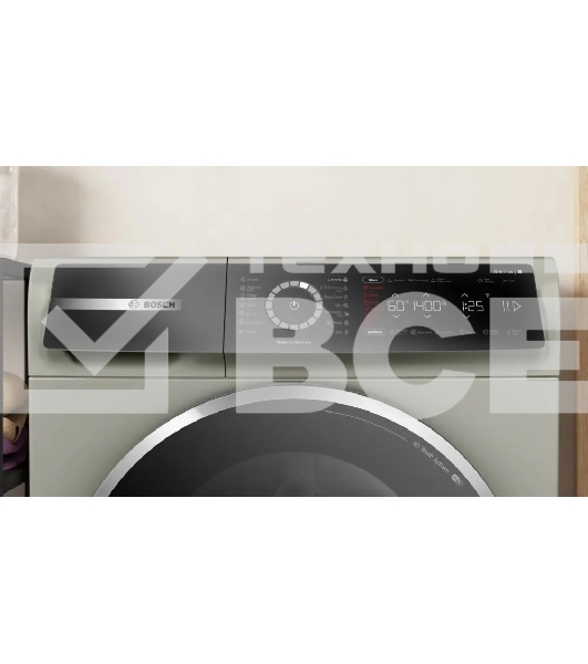 Сушильная машина Bosch WQB245BXME 8 серия. Сушильная машина с тепловым насосом, 9кг, класс энергоэффективности : A+++ Габариты: 842 х 598 х 613 мм,цвет серебристый