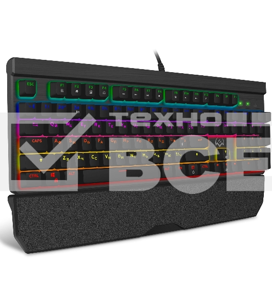 Игровая клавиатура SVEN KB-G9500  (Outemu Blue switches, USB, 104кл, ПО, RGB-подсветка)