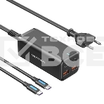 Сетевое зарядное устройство Vention на 4 порта GaN 100W USB (C+C+A+A) черный, шт., фото12