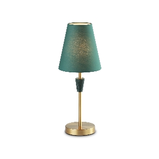 Светильник Ambrella light LH75057 BS/GN латунь/зеленый E14 max 40W D180*460