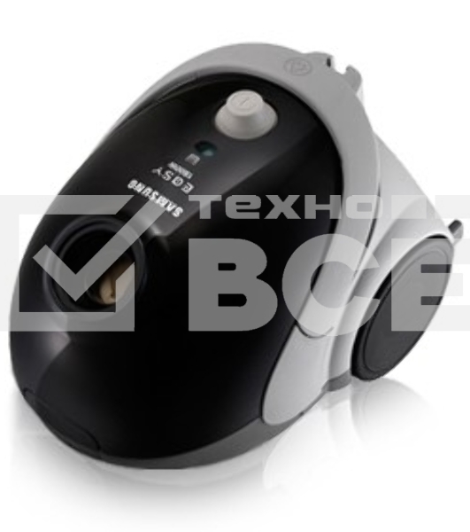 Пылесос Samsung VCC5241S3K/XEV черный/серый, 410/1800 Вт, уборка сухая, пылесборник мешок 2.4 л