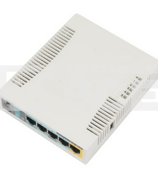Роутер беспроводной MikroTik RB951UI-2HND N300 10/100BASE-TX белый
