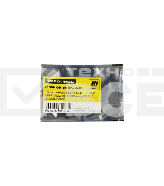 Чип Hi-Black к картриджу Hi-Black Canon LBP 7100/7110/MF8230/MF8280 new, BK, 2,4K