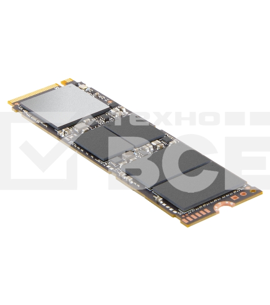 Накопитель SSD Intel 760p Series, 256Gb, M.2 2280, PCIe 3.0 x4, NVMe, R/W 3210/1315