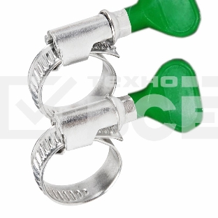 Хомут стальной Rexant червячный 32-50 с ключом W