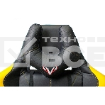 Кресло игровое Бюрократ VIKING 5 AERO YELLOW черный/желтый искусственная кожа, фото7