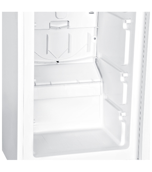 Холодильник Hyundai CC2056FWT белый двухкамерный 129/64л морозилка снизу, No Frost