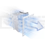 Пылесос Bosch BGS412234A красный, 2200 Вт, уборка сухая, пылесборник контейнер, 2.4 л, фото5