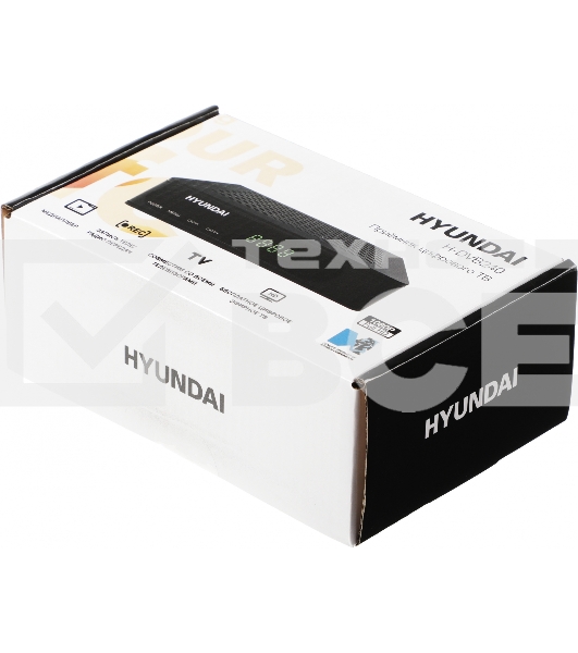 Цифровой TV ресивер HYUNDAI H-DVB240 черный