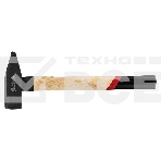 Молоток слесарный Matrix, 1500 г, квадратный боек, деревянная рукоятка, фото5