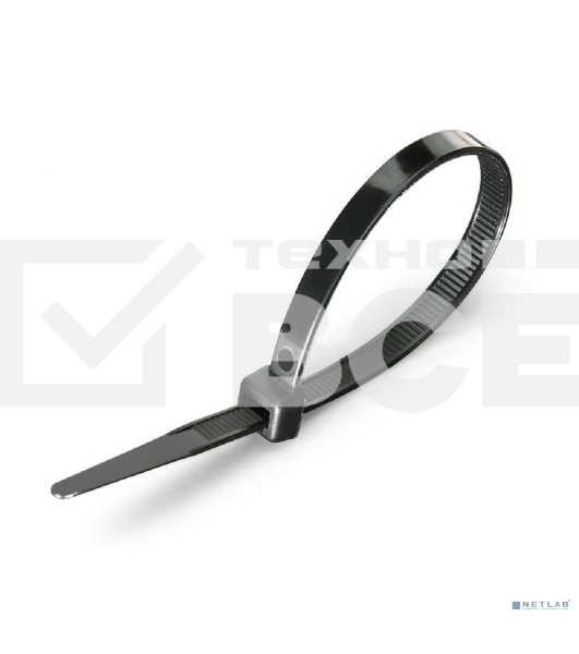 Стяжки NYT-200x3.6В пластиковые 200 мм х 3.6 мм, черные (100 шт.)