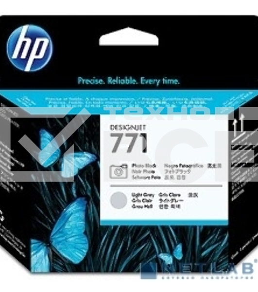 Картридж струйный HP CE020A черный/серый печатающая головка для HP DJ Z6200