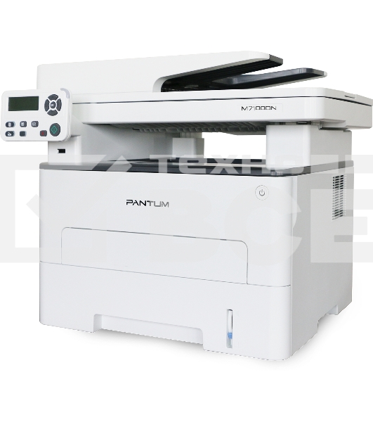 МФУ лазерный Pantum M7100DN, A4, ч/б, печ. до 33 стр/мин., скан. до 24 стр/мин., 1200x1200dpi, USB, RJ-45