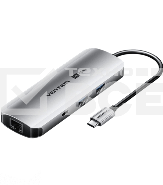 Мультифункциональный хаб Vention USB Type C 9 в 1
