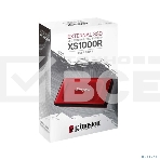 Твердотельный накопитель Kingston External SSD XS1000, 1000GB, Type-C/A, USB 3.2 Gen 2, R/W 1050/1000MB/s, 70x33x14mm, 29g., Red (5 лет), фото10