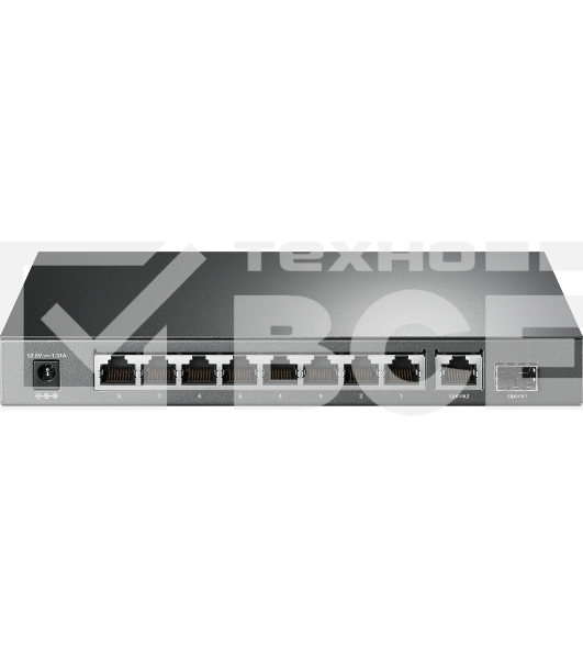 Коммутатор TP-Link TL-SG1210P 10-портовый гигабитный настольный с 8 портами PoE+ SMB