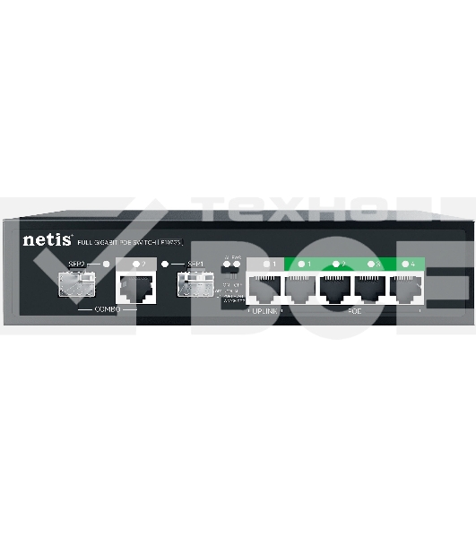 Коммутатор NETIS P107GS 7PORT 10/100/1000M POE