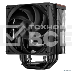 Кулер для процессора PCCooler RZ500 BK (250W, 4-pin PWM, 155mm, Al/Cu, 5x6mm, 1x120mm, 86.73CFM, 32dBA, 2200RPM, S: 1851/1700/1200/115X, AM5/AM4, black), фото10