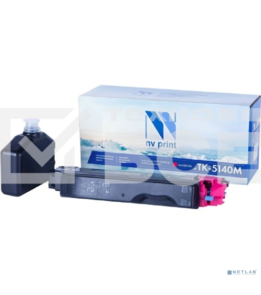 Картридж NVPrint совместимый Kyocera TK-5140 Magenta для ECOSYS M6030cdn/P6130cdn/M6530cdn (5000k)