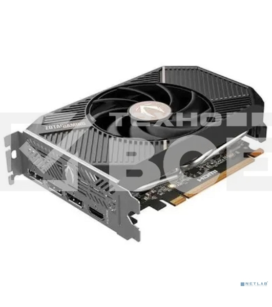 Видеокарта Zotac PCI-E 5.0 RTX 5050 SOLO 8GB NVIDIA GeForce RTX 5050 8Gb 128bit GDDR6 2572/20000 HDMIx1 DPx3 HDCP Ret