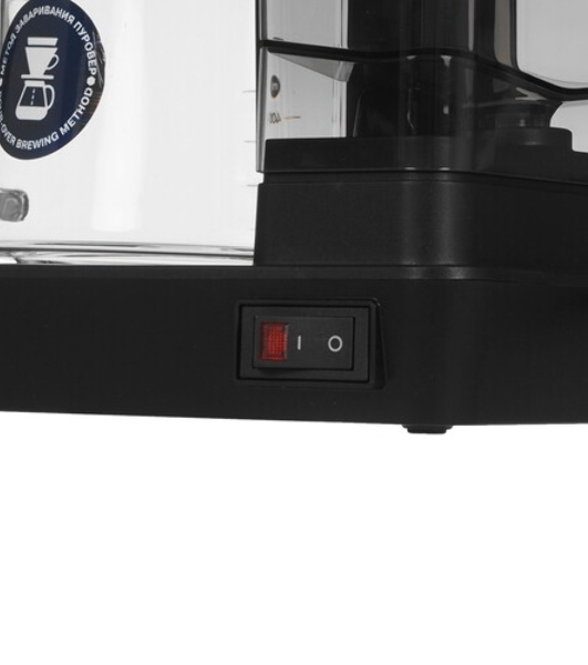 Кофеварка капельная Vitek Metropolis VT-8381 MC черный, исп. кофе - молотый, 0.54 л, 680 Вт.