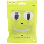 Кабель USB 2.0 HOCO X13, AM/Type-C M, черный, 1м, фото3