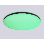 Умный светодиодный светильник FZ2005 BK черный IP54 25W 3000K-6500K+RGB Wi-Fi Алиса/Tuya/Smart Home/Alexa D370*55 (ПДУ ИК), фото16