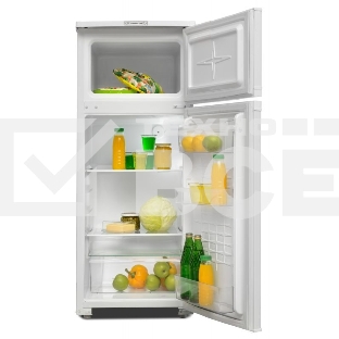 Холодильник Саратов 264 КШД-150/30 белый двухкамерный 122/30л морозилка сверху
