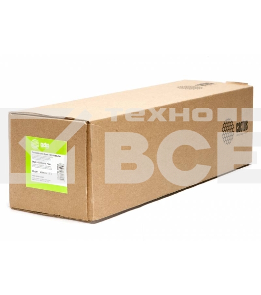 Универсальная инженерная бумага Cactus CS-LFP80-620175 без покрытия А1+,620ммх175м. 80 г/кв.м втулка 76,2мм (3”)