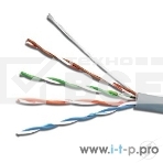 Кабель 5bites Кабель US5500-305AE UTP / SOLID / 5E / CCAG / PVC+PE / BLACK / OUTDOOR / DRUM / 305M, фото 1