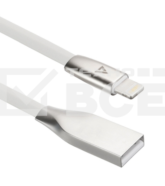 Кабель USB ACD-Infinity Lightning ~ USB-A TPE, 1.2м, белый (ACD-U922-P5W)