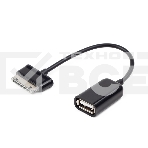 Кабель Gembird/Cablexpert A-OTG-AF30P-001 Кабель USB 2.0 OTG , USBAF/BM30pin, для планшетов Samsung, 0.15м, пакет, фото3